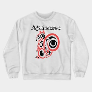 Indigenous Squirrel (Ajidamoo) Crewneck Sweatshirt